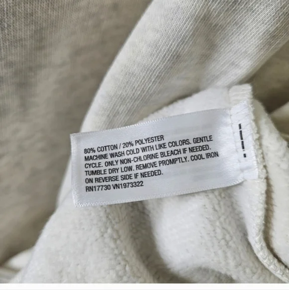 Wild Fable Women's Oversized Pullover Sweatshirt Heather - Picture 6 of 8